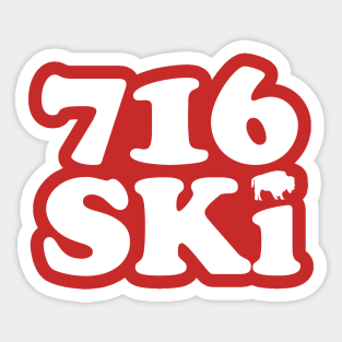 Buffalo Polish 716SKI Poland Dyngus Day Sticker